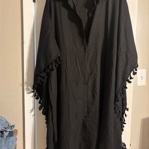 AIMAGE Black Swimsuit cover 3XL